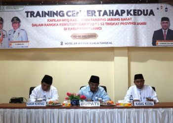 Bupati Tanjung Jabung Barat Buka Training Centre Kedua untuk Kafilah MTQ