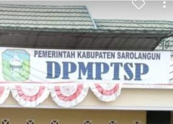 Dinas Penanaman Modal dan Pelayanan Terpadu Satu Pintu (DPMPTSP) Sarolangun