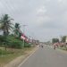 Semarak HUT ke 79 RI, 200 Bendera Merah Putih Berkibar Disepanjang Jalan Lintas Sumatera/ foto/ fdn/ ampar