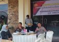 Sukseskan Pilkada Damai 2024, Polres Sarolangun Gelar Sosialisasi dan Coffe Morning