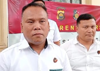 Wakil Direktur Reserse Kriminal Khusus (Wadirreskrimsus) Polda Jambi AKBP Taufik Nurmandia/ foto/ mhd/ ampar