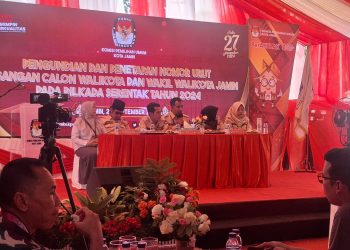 KPU Kota Jambi Resmi Tetapkan Nomor Urut Paslon di Pilwako Jambi 2024