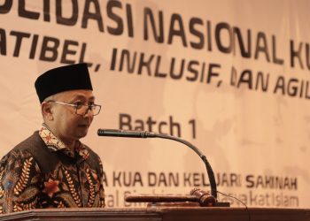 Direktur Bina KUA dan Keluarga Sakinah, Cecep Khairul Anwar/ foto/ kemenag RI