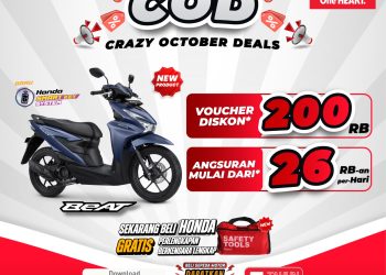 Bawa Pulang All New Honda BeAT dengan Diskon COD di Jambi