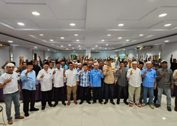 Al Haris Konsolidasi Tim Pemenangan Haris-Sani Tanjab Barat