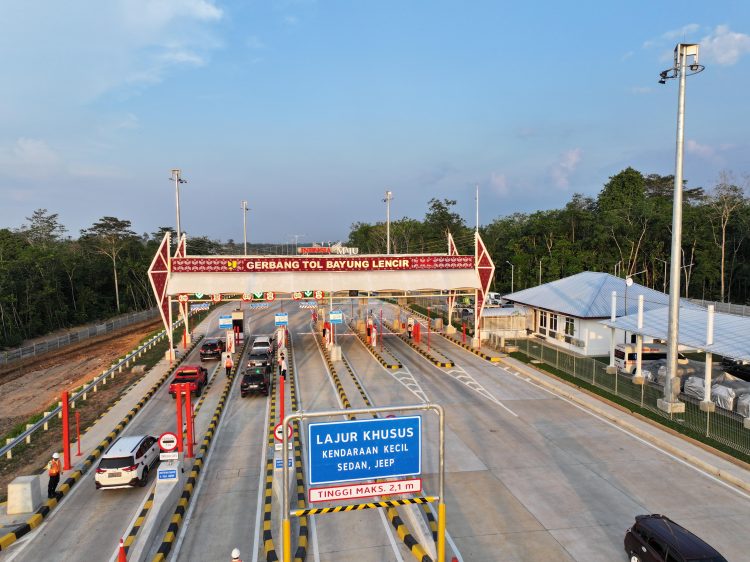 Beroperasi Selama Sepekan, Tol Betung-Tempino-Jambi Dilintasi Lebih dari 60.000 Kendaraan 