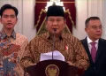 Presiden Prabowo umumkan Mayor Teddy jadi Sekretaris Kabinet (©Youtube/@Sekretariat Presiden)