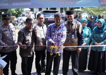 Pj Bupati Muaro Jambi Henghadiri Jambore TP PKK se-kecamatan Jaluko