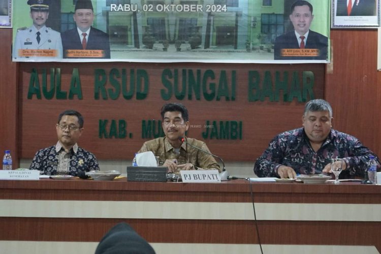 Pj Bupati Muaro Jambi Dorong Optimalisasi Pemanfaatan Rumah Sakit Rujukan