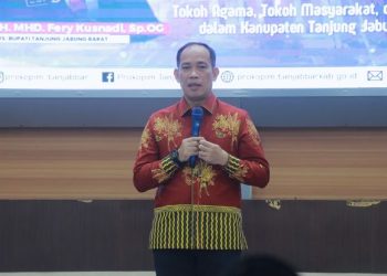 Menjaga Kondusifitas Jelang Pilkada, Pjs Bupati Tanjab Barat Silaturahmi Bersama Toga, Tomas dan Insan Pers