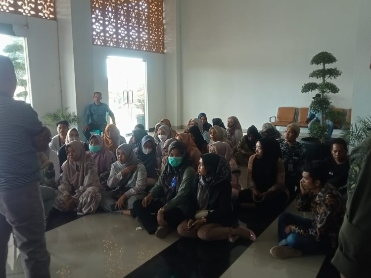 Gagal Ikut Seleksi PKKK, Ratusan Honorer RSUD Plat Merah Mengadu ke Asisten