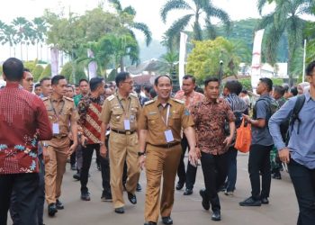 Pjs Bupati Tanjab Barat Hadiri Rakernas 2024 Bersama Presiden RI
