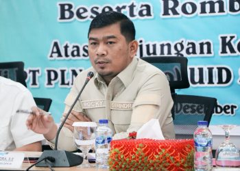 - Anggota Komisi XII DPR RI dapil Jambi, Rocky Candra berkunjung ke kantor PT PLN (Persero) UP3 Jambi dalam rangka Reses Masa Persidangan I tahun 2024-2025, Kamis (19/12/2024)/ foto/ ampar