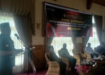 Pjs Gubernur Jambi Pastikan Logistik Pilkada di Tanjabtim Siap Didistribusikan