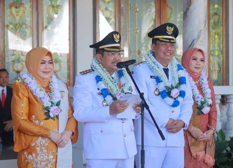 Bupati dan Wakil Bupati Tanjung Jabung Barat Resmi Memimpin, Usung Visi BERKAH MADANI