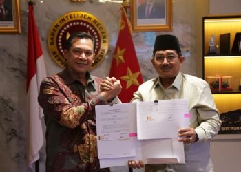 Bupati Tanjung Jabung Barat Teken Naskah Perjanjian Hibah Barang Milik Daerah dengan BIN