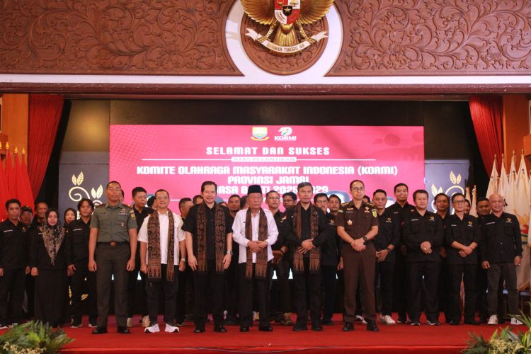 Wagub Sani: KORMI Wadah Penggerak Olahraga Masyarakat Berbasis Budaya, Kebugaran dan Kearifan Lokal/ FOTO; Dok Kominnfo jambi