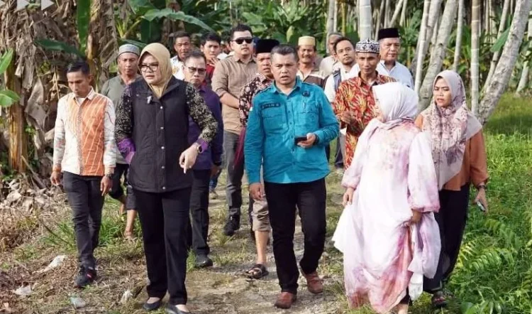 Bupati Dillah Tinjau Jembatan Rusak di Desa Sinar Wajo: Pastikan Masuk Prioritas Pembangunan 2025