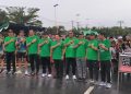 Bupati Batang Hari Lepas Lari Santai Diikuti Ribuan Warga / Foto: Ampar