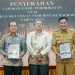 Bupati Muba bersama Ketua DPRD Muba Terima Laporan Keuangan 2024 dari BPK Sumsel