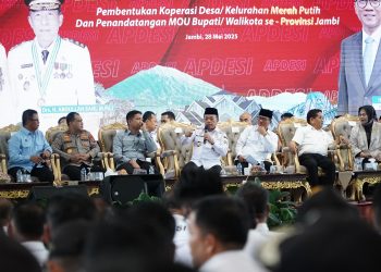 PARTISUN Ala Gubernur Jambi Al Haris Dipuji Menteri Desa Yandri: Jambi Jadi Contoh Nasional