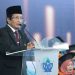 Menteri Agama Nasaruddin Umar di UIN Jambi. (Foto:Akmalul Iman)