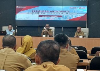 Inspektorat Sosialisasikan Pemahaman Antikorupsi ke ASN Pemprov Jambi 