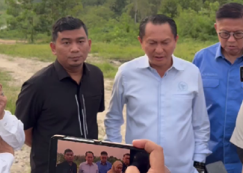 Komisi XII DPR RI Sidak Stockpile Batu Bara PT SAS