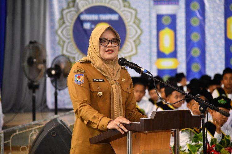 Bahagianya Bupati Perempuan Satu-satunya di Jambi ini Sambut 220 Tahfidz Quran dan Dampingi Jendral Kunto Arif Wibowo/ foto: dok Humas Kom Tanjabtim