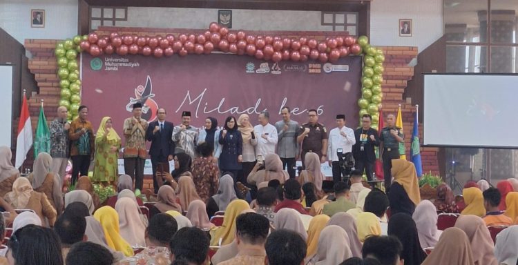 Puncak Milad ke-6, UM Jambi Usung Tema ‘Unggul dalam Kolaborasi, Maju dalam Inovasi’