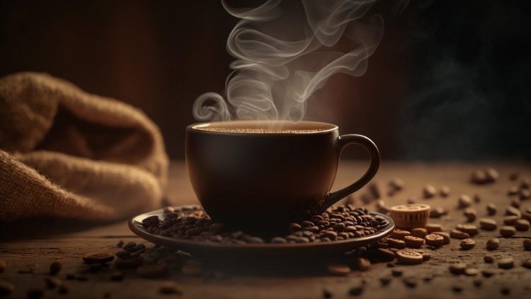Ilustrasi Kopi Panas