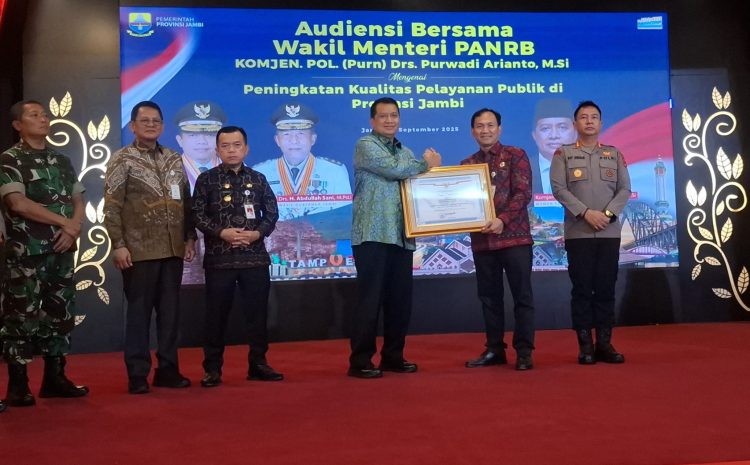 RSUD Raden Mattaher Jambi Raih Penghargaan "Sangat Baik" dari Kemenpan-RB