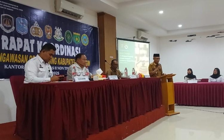 Bupati Merangin Buka Rakor Penguatan Pengawasan Orang Asing