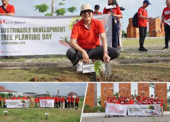 Swiss-Belhotel Jambi Gelar Aksi Tanam Pohon Sambut HUT Ke-38 Swiss-Belhotel International