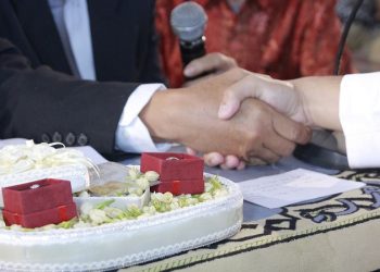 Ilustrasi akad nikah