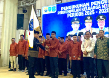 Pengurus PKM Jambi Periode 2025-2028 Resmi Dikukuhkan, Jamat (17/10/2025) malam di rumah dinas wali kota jambi/ (foto: Ampar)