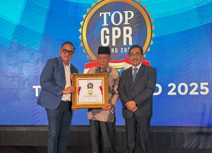 Pemprov Jambi Dianugerahi TOP GPR Award 2025
