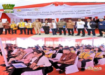 Kadis PUTR Dampingi Kunker Spesifik Komisi V DPR RI ke Jambi