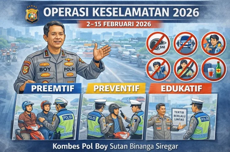 Operasi Keselamatan 2026 Dimulai, Ini Fokus Penidakannya