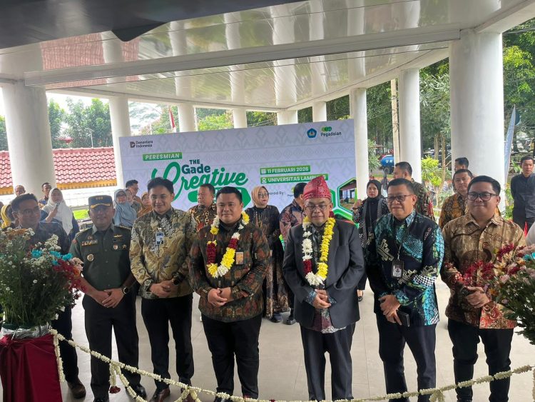 Pegadaian Resmikan The Gade Creative Lounge di Universitas Lampung, Perkuat Kolaborasi Kampus dan Industri