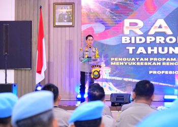 Kapolda Jambi Buka Rakernis Bidpropam 2026, Tekankan Pengawasan Adaptif dan Humanis