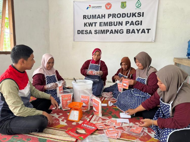 Tepung Mocaf yang terbuat dari singkong dikemas apik dan kerap dipromosikan PHE Jambi Merang di berbagai pameran. Di bulan Ramadan, tepung ini menjadi alternatif pembuatan takjil dan kue lebaran.