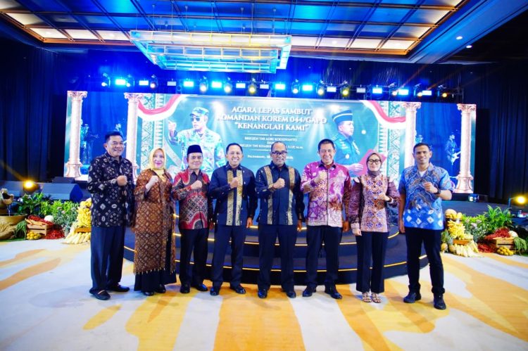 Bupati Muba Hadiri Lepas Sambut Danrem 044/Gapo, Perkuat Harmoni TNI dan Pemerintah Daerah