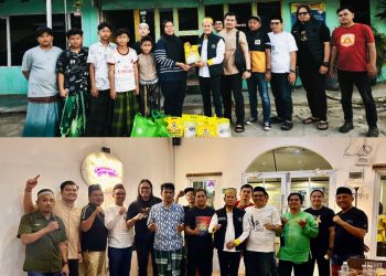 Tahun Ketiga Berturut-turut, PWI Kota Jambi Santuni Anak Yatim di Panti Asuhan Al Mahri