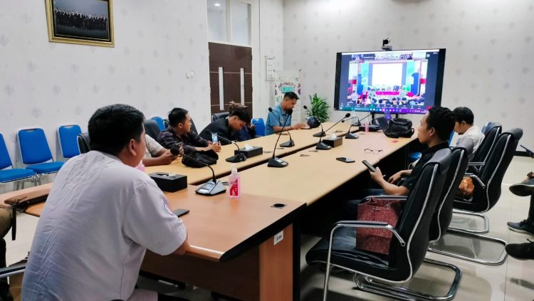 Konferensi pers di Aula Lantai 3 BPJS Kesehatan Cabang Jember. (Foto: Istimewa)