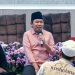 Gus Fawait memberikan sambutan dalam acara silaturahmi bersama para kiai, Minggu (15/3/2026) dini hari. (Foto: Dok/Diskominfo Jember)