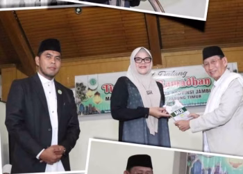 Perkuat Sinergi Umara dan Ulama, Bupati Dillah Hikmah Sari Sambut Safari Ramadan MUI Jambi
