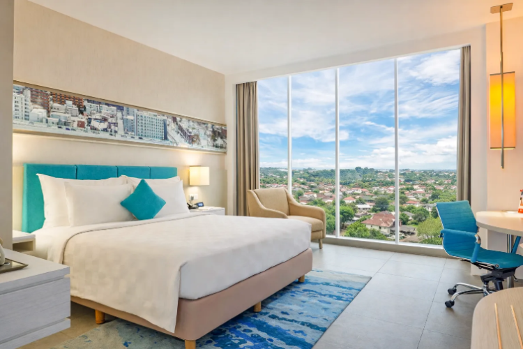Tipe Kamar Deluxe Studio Queen di Swiss-Belhotel Jambi