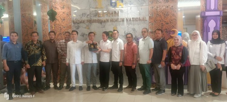 Perkuat Tata Kelola Hukum Daerah, Komisi I DPRD Jambi Konsultasi ke Badan Pembinaan Hukum Nasional Kementerian Hukum RI