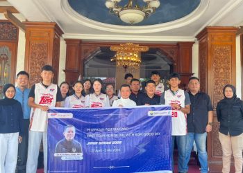 Lepas Tim DBL Jambi ke Level Nasional, Gubernur Al Haris Targetkan Harumkan Nama Daerah